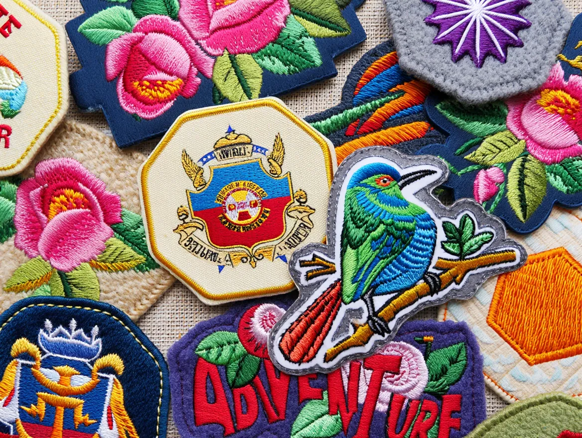 embroidery and patches collection